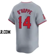 Logan O'Hoppe Youth Los Angeles Angels Gray Limited Away Jersey