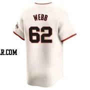 Logan Webb Men's San Francisco Giants Cream Elite Home Jersey