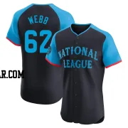 Logan Webb Men's San Francisco Giants Navy Elite National League 2024 All-Star Game Jersey