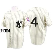 Lou Gehrig Men's New York Yankees White Replica Throwback Jersey