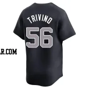 Lou Trivino Youth New York Yankees Navy Limited Alternate Jersey