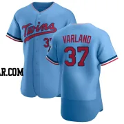 Louie Varland Men's Minnesota Twins Light Blue Authentic Alternate Jersey