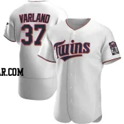 Louie Varland Men's Minnesota Twins White Authentic Home Jersey