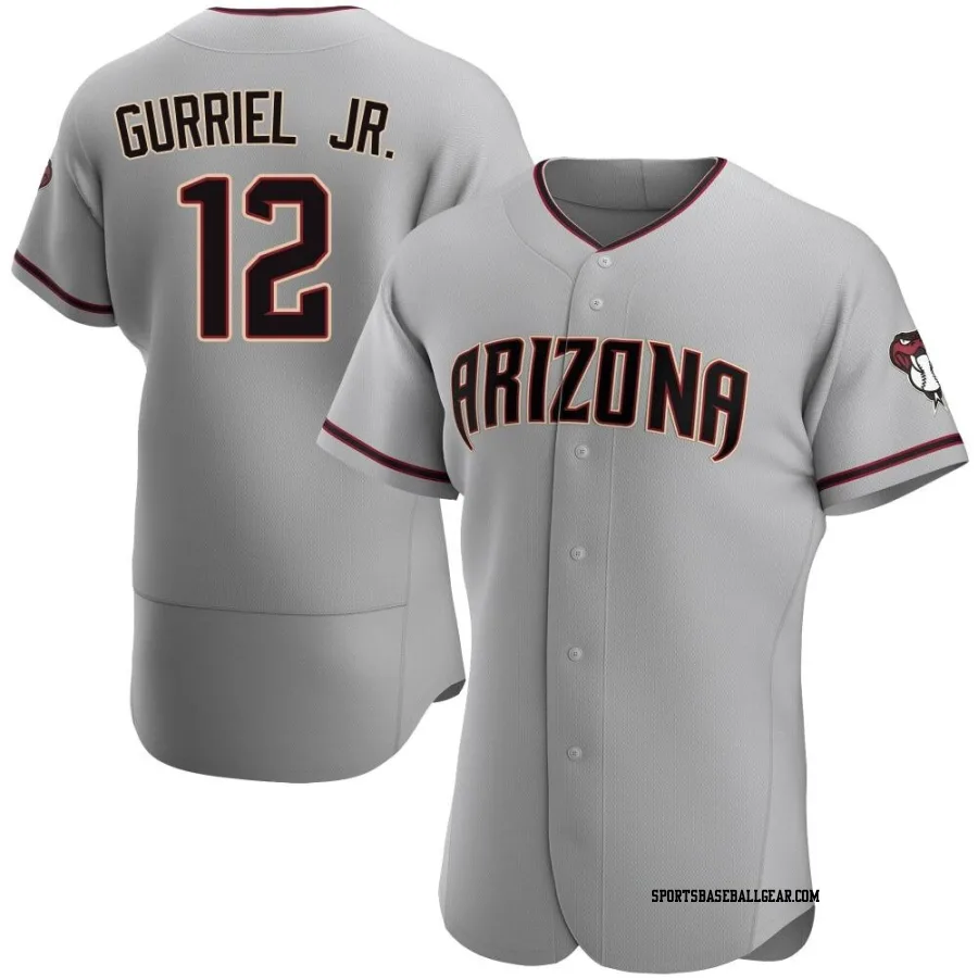 Lourdes Gurriel Jr. Men's Arizona Diamondbacks Gray Authentic Road Jersey