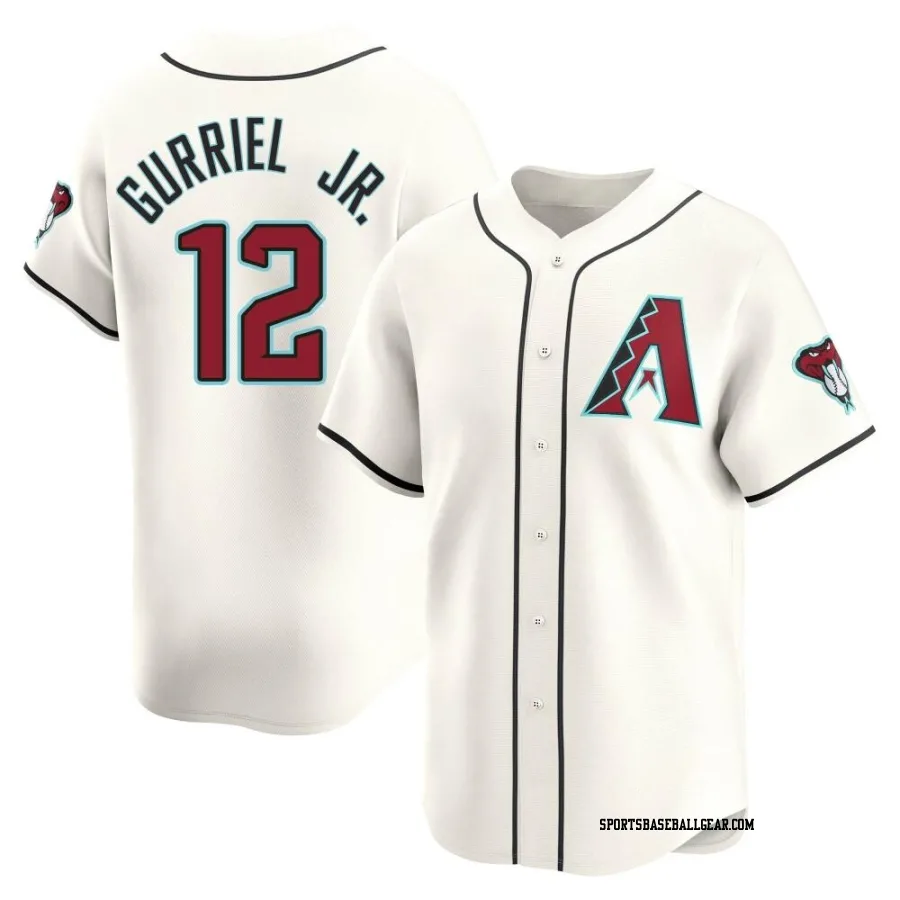 Lourdes Gurriel Jr. Men's Arizona Diamondbacks White Limited Home Jersey