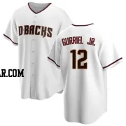 Lourdes Gurriel Jr. Men's Arizona Diamondbacks White Replica Home Jersey