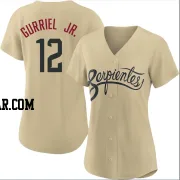 Lourdes Gurriel Jr. Women's Arizona Diamondbacks Gold Authentic 2021 City Connect Cool Base Jersey