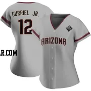 Lourdes Gurriel Jr. Women's Arizona Diamondbacks Gray Authentic Road 2023 World Series Jersey