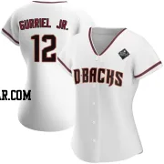 Lourdes Gurriel Jr. Women's Arizona Diamondbacks White Authentic Home 2023 World Series Jersey