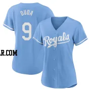 Lucas Duda Women's Kansas City Royals Light Blue Authentic 2022 Alternate Jersey