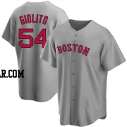 Lucas Giolito Men's Boston Red Sox Gray Replica Road Jersey