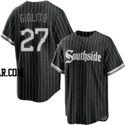 Lucas Giolito Men's Chicago White Sox Black Replica 2021 City Connect Jersey