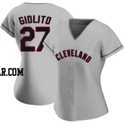 Lucas Giolito Women's Cleveland Guardians Gray Authentic Road Jersey