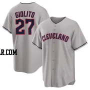 Lucas Giolito Youth Cleveland Guardians Gray Replica Road Jersey