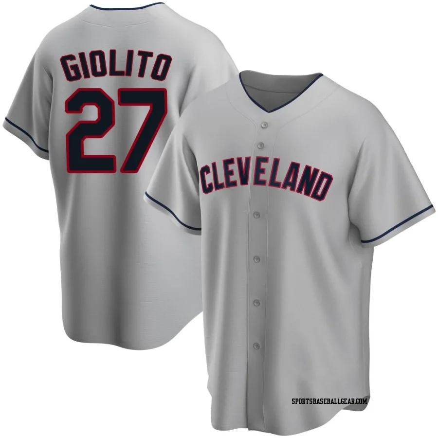 Lucas Giolito Youth Cleveland Guardians Gray Replica Road Jersey