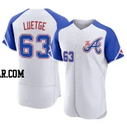 Lucas Luetge Men's Atlanta Braves White Authentic 2023 City Connect Jersey