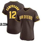 Luis Campusano Men's San Diego Padres Brown Elite Road Vapor Premier Jersey