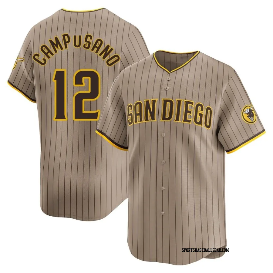 Luis Campusano Men's San Diego Padres Limited Tan Alternate Jersey