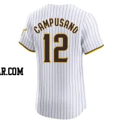 Luis Campusano Men's San Diego Padres White Elite Home Jersey