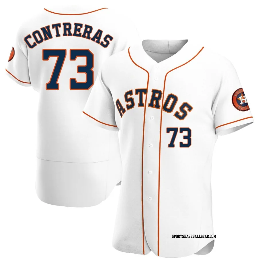 Luis Contreras Men's Houston Astros White Authentic Home Jersey