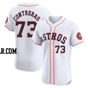 Luis Contreras Men's Houston Astros White Elite Home Jersey