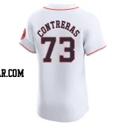 Luis Contreras Men's Houston Astros White Elite Home Jersey