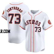 Luis Contreras Men's Houston Astros White Limited Home Jersey