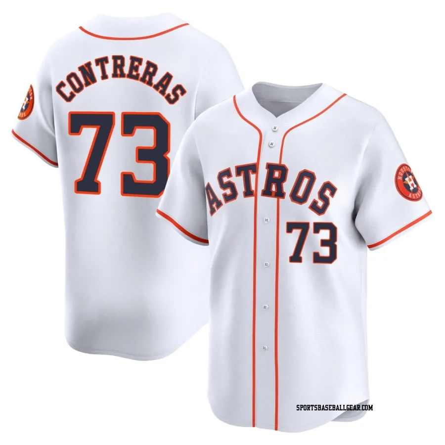 Luis Contreras Men's Houston Astros White Limited Home Jersey