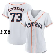 Luis Contreras Women's Houston Astros White Authentic 2022 World Series Champions Home Jersey