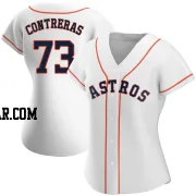 Luis Contreras Women's Houston Astros White Authentic Home Jersey