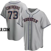 Luis Contreras Youth Houston Astros Gray Replica Road Jersey