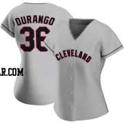 Luis Durango Women's Cleveland Guardians Gray Authentic Road Jersey