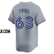 Luis Frias Men's Toronto Blue Jays Gray Limited Away Jersey