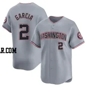 Luis Garcia Jr. Men's Washington Nationals Gray Limited Road Jersey