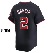 Luis Garcia Jr. Youth Washington Nationals Navy Limited Alternate Jersey