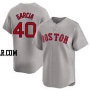 Luis Garcia Men's Boston Red Sox Gray Limited Away Jersey