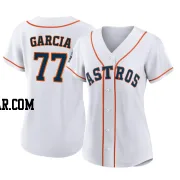 Luis Garcia Women's Houston Astros White Authentic 2022 World Series Home Jersey