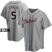 Luis Garcia Youth Detroit Tigers Gray Replica Road Jersey