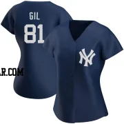 Luis Gil Women's New York Yankees Navy Replica Alternate Team Jersey