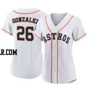 Luis Gonzalez Women's Houston Astros White Authentic 2022 World Series Home Jersey