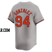 Luis Gonzalez Youth Baltimore Orioles Gray Limited Road Jersey