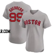 Luis Guerrero Men's Boston Red Sox Gray Elite Road Jersey