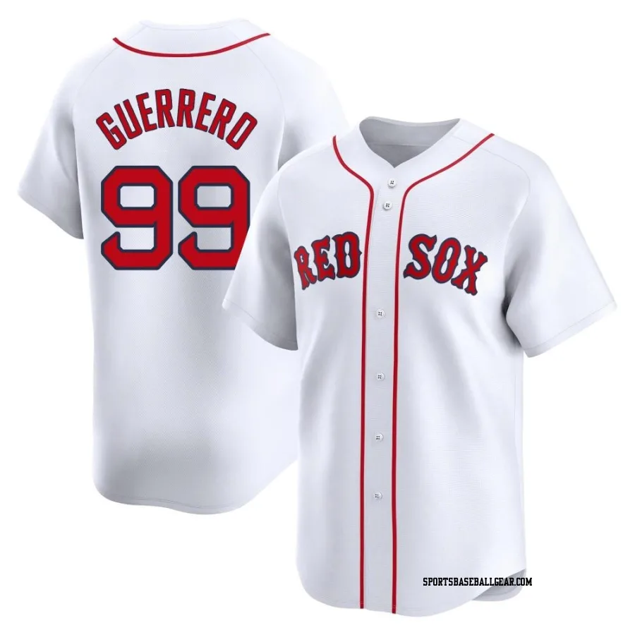 Luis Guerrero Youth Boston Red Sox White Limited Home Jersey