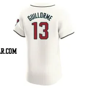 Luis Guillorme Men's Arizona Diamondbacks Cream Elite Home Jersey