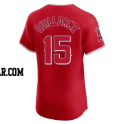 Luis Guillorme Men's Los Angeles Angels Red Elite Alternate Jersey