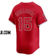 Luis Guillorme Men's Los Angeles Angels Red Limited Alternate Jersey