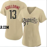 Luis Guillorme Women's Arizona Diamondbacks Gold Authentic 2021 City Connect Cool Base Jersey