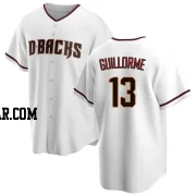 Luis Guillorme Youth Arizona Diamondbacks White Replica Home Jersey