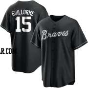 Luis Guillorme Youth Atlanta Braves Black/White Replica Jersey