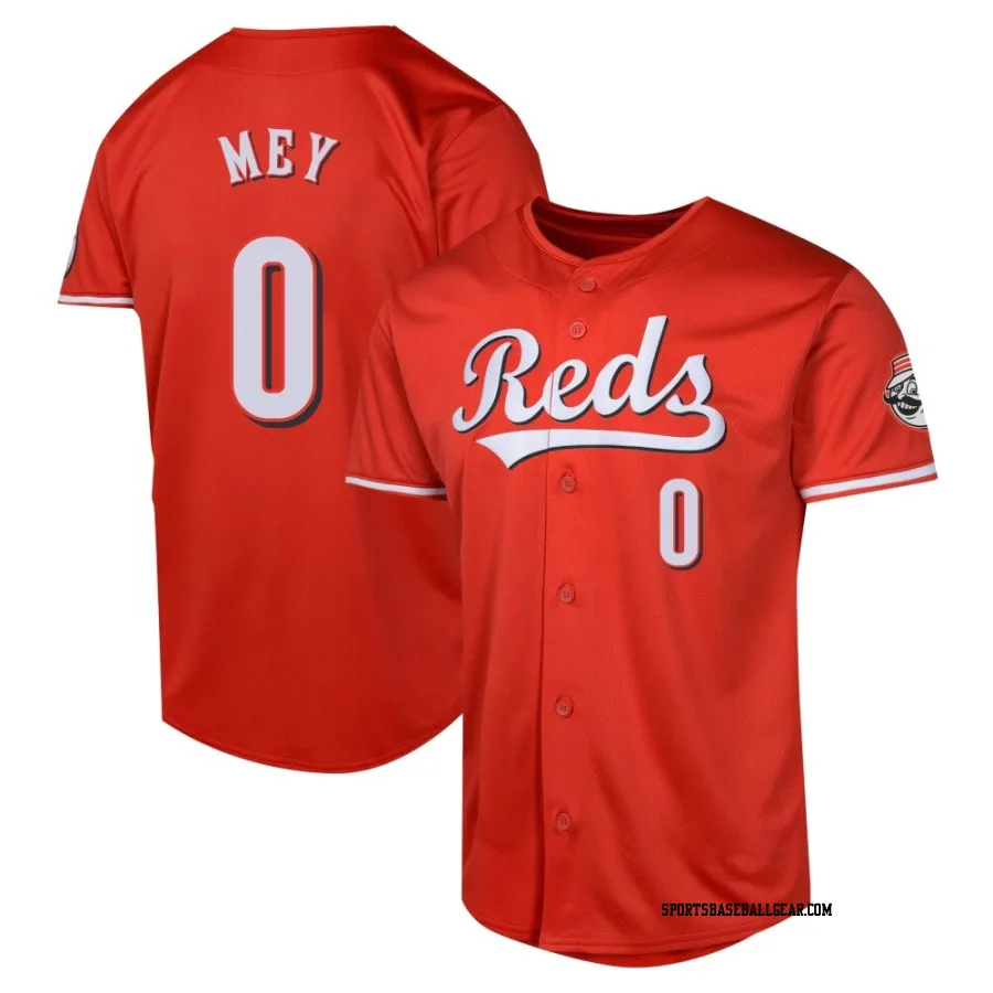 Luis Mey Youth Cincinnati Reds Red Limited Alternate Jersey